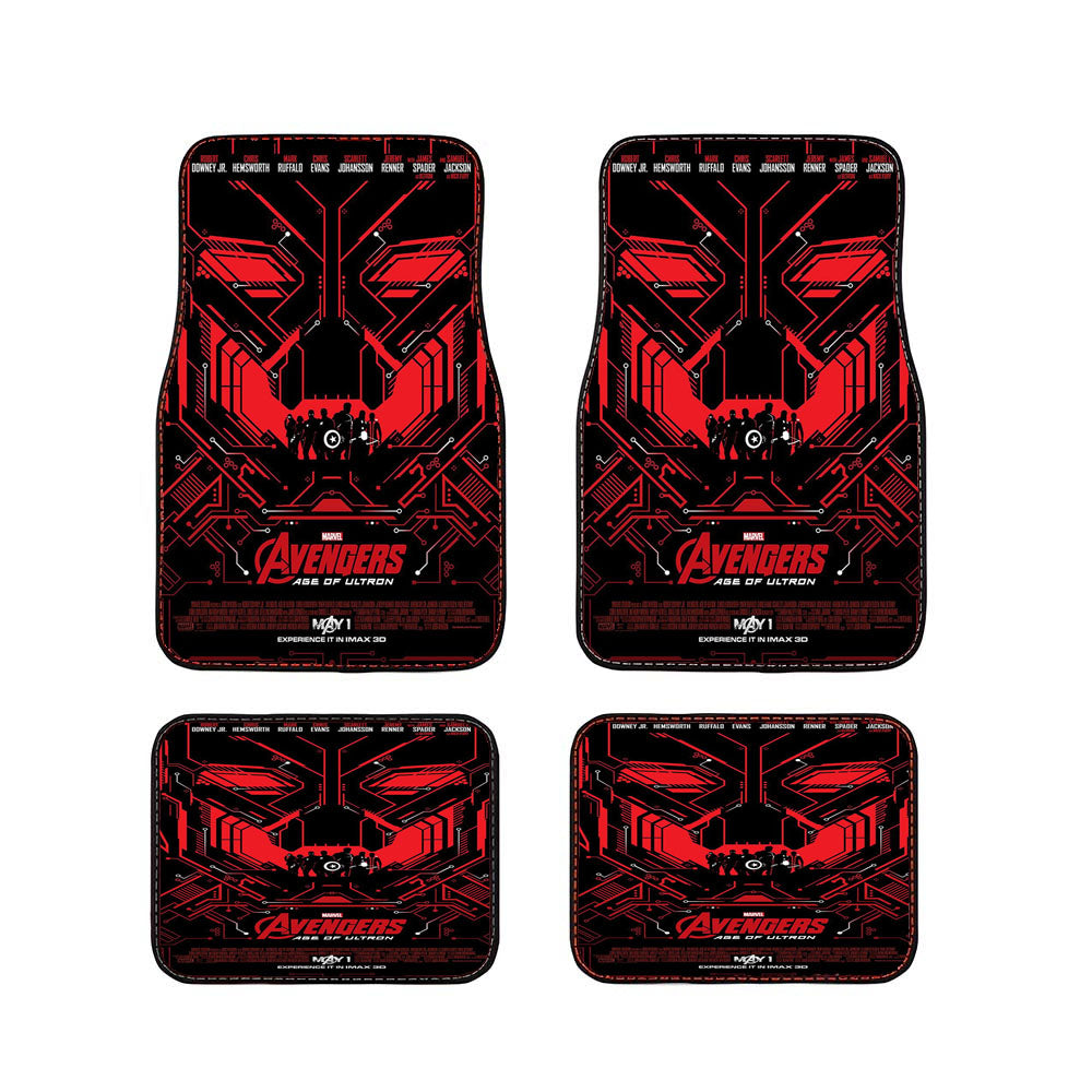 Avengers Marvel Poster Car Floor Mats Accessories