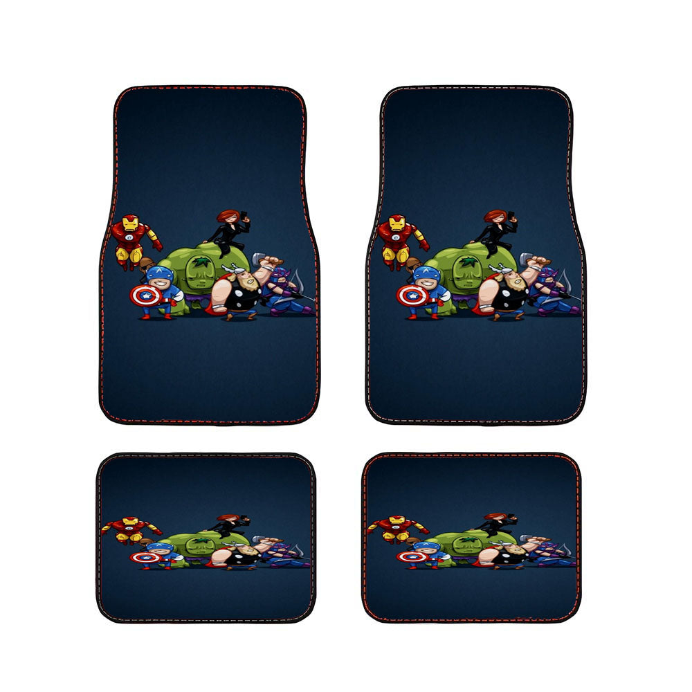 Avengers Mini Car Floor Mats Accessories