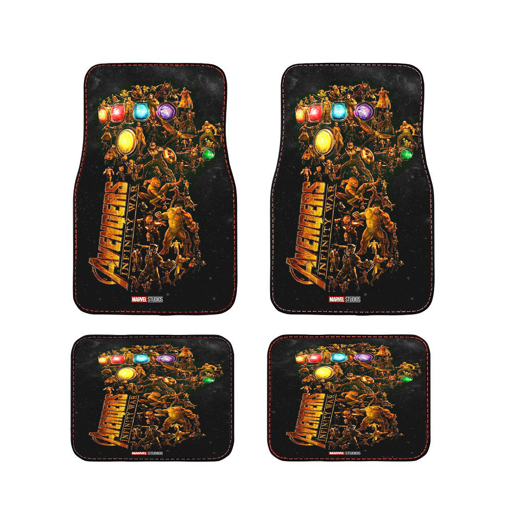Avengers Thanos Gauntlet Car Floor Mats Accessories
