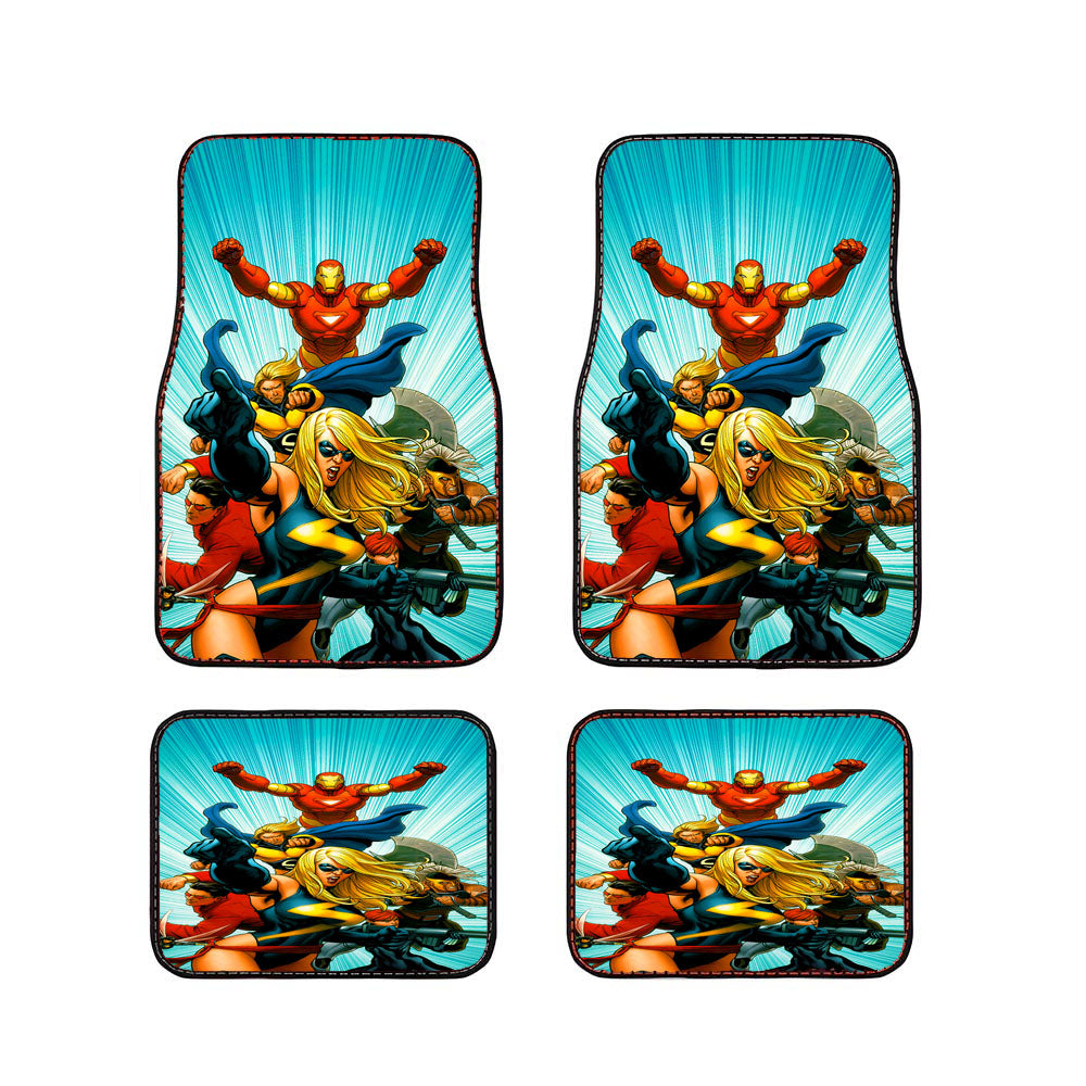 Avengers The Mighty Car Floor Mats Accessories