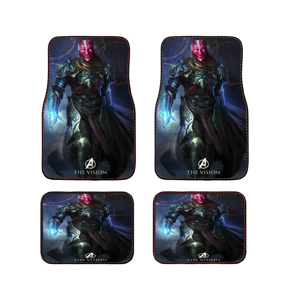 Avengers The Vision Car Floor Mats Accessories