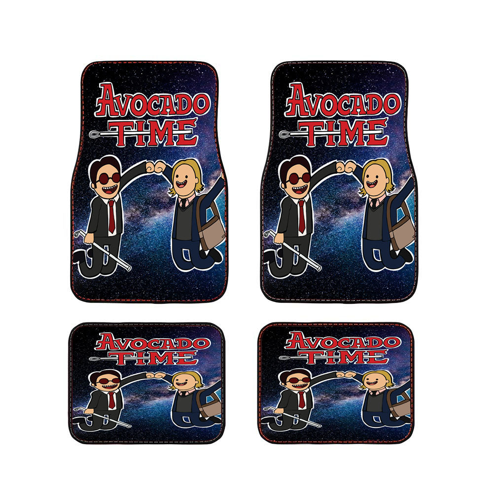 Avocado Time Daredevil Car Floor Mats Accessories
