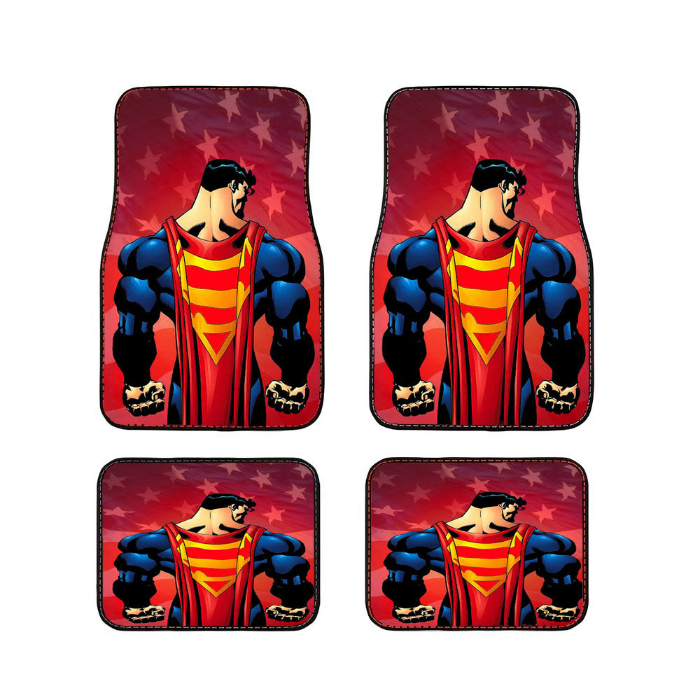 Awesome Superman Car Floor Mats Accessories