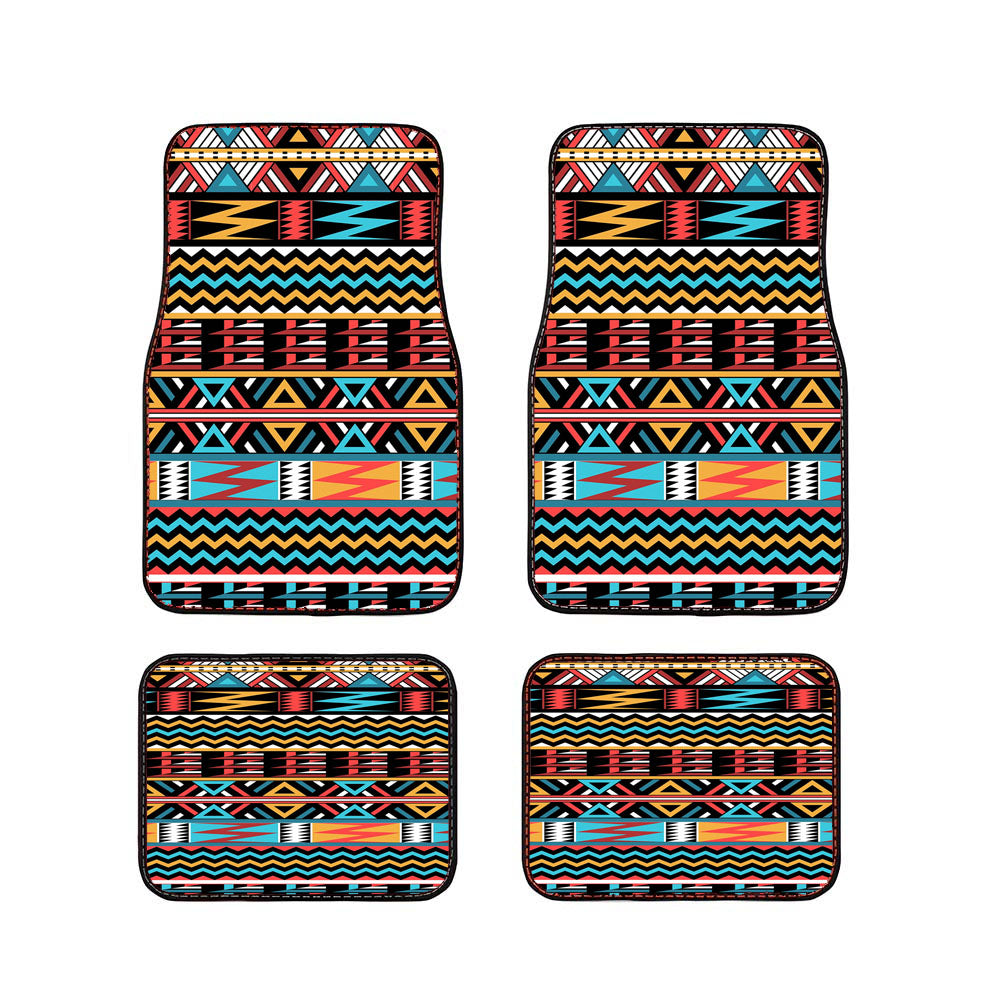 Aztec Pattern Car Floor Mats Accessories