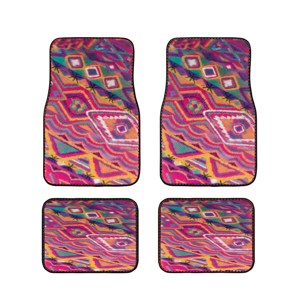 Aztec Tribal Car Floor Mats Accessories