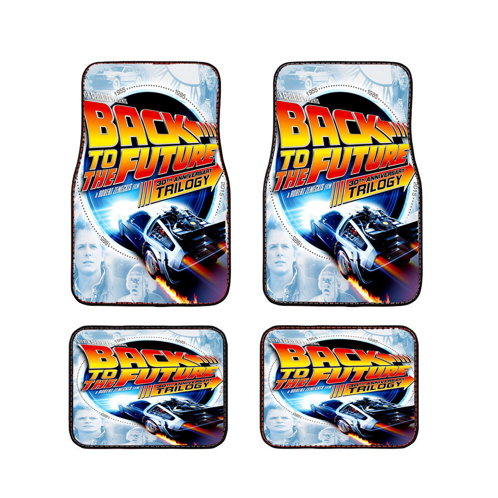 Back To The Future Cover Car Floor Mats Accessories