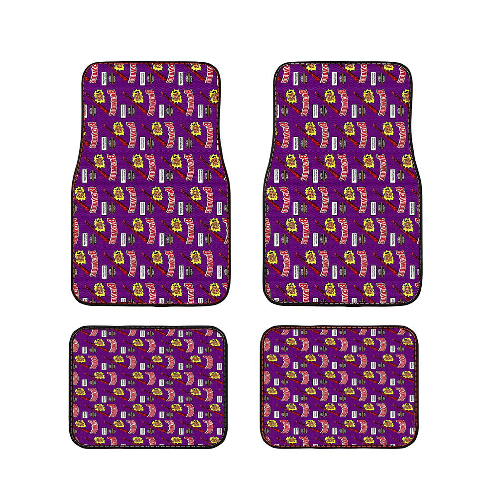 Backwoods Honey Berry Pattern Car Floor Mats Accessories