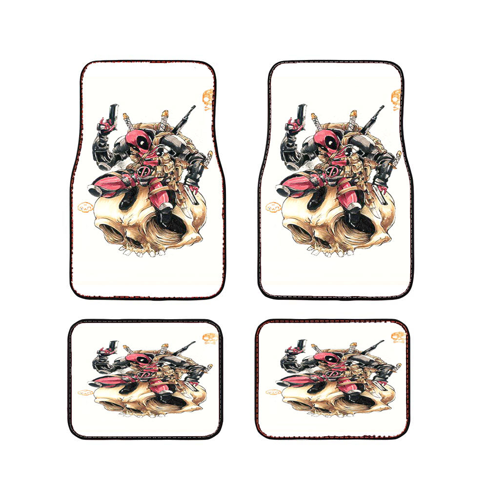 Bad Deadpool Car Floor Mats Accessories