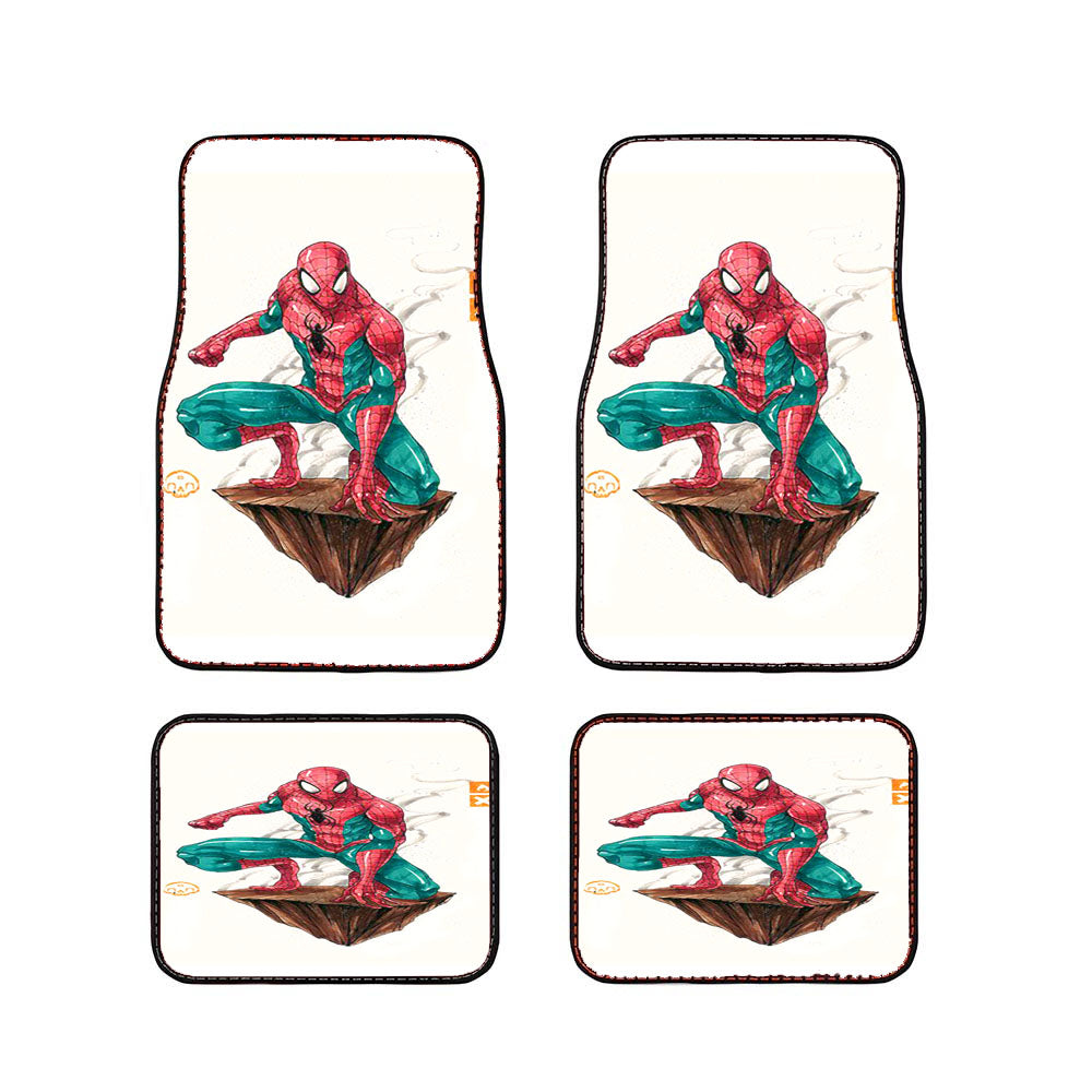 Bad Spiderman Car Floor Mats Accessories