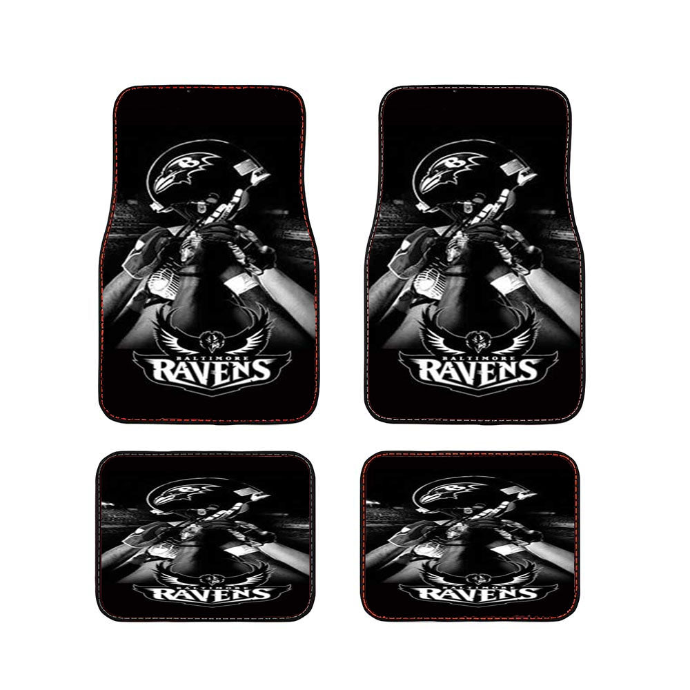 Baltimore Ravens Bw Car Floor Mats Accessories