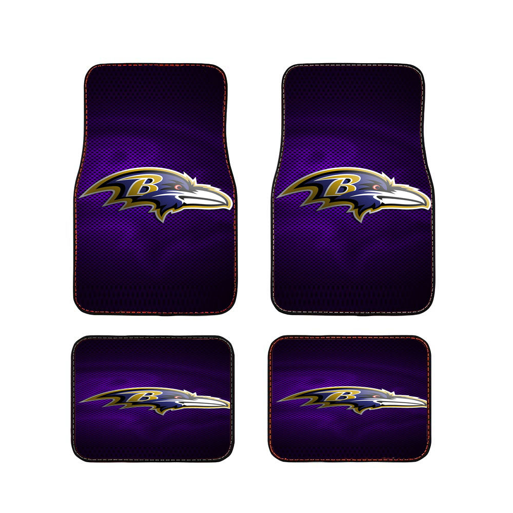 Baltimore Ravens Logo Car Floor Mats Accessories