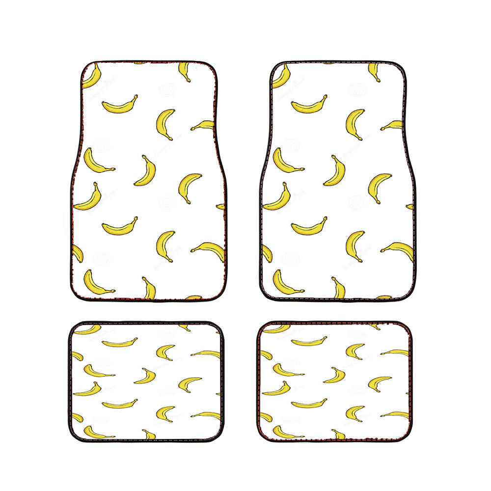 Banana Pattern Car Floor Mats Accessories