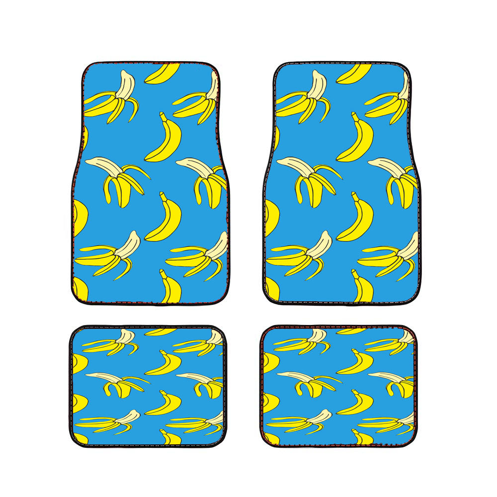 Banana Tumblr Pattern Car Floor Mats Accessories