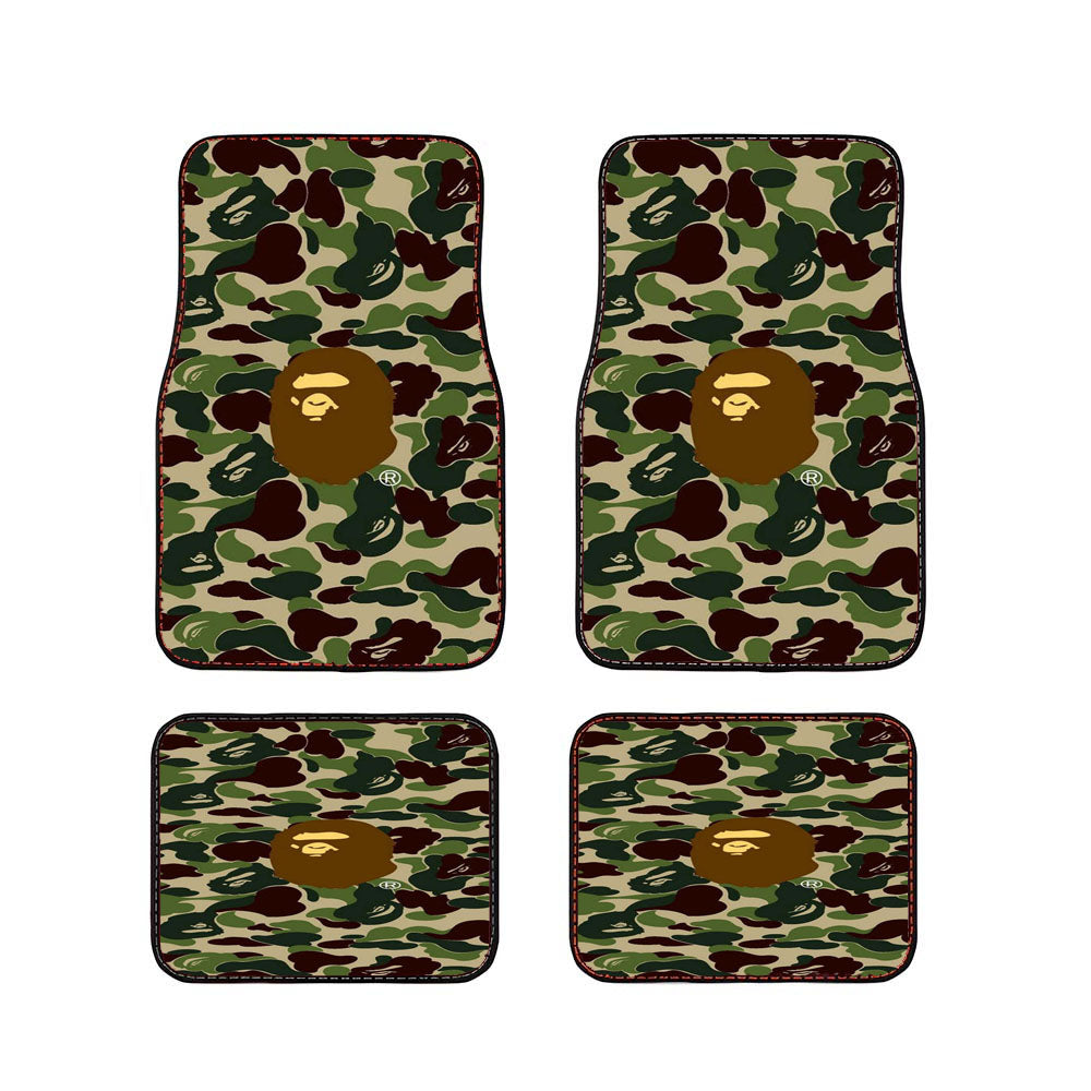 Bape Beating Ape Car Floor Mats Accessories
