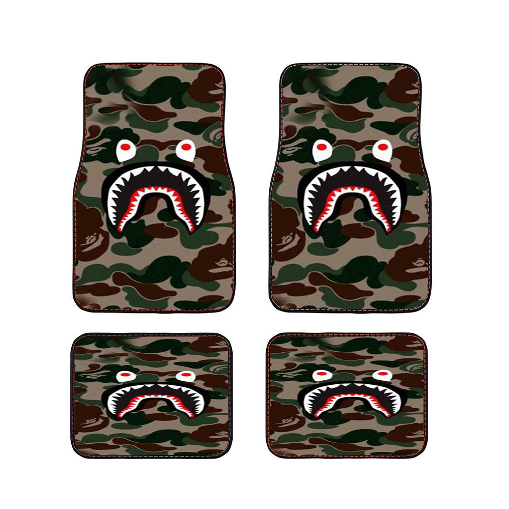 Bape Camo Car Floor Mats Accessories
