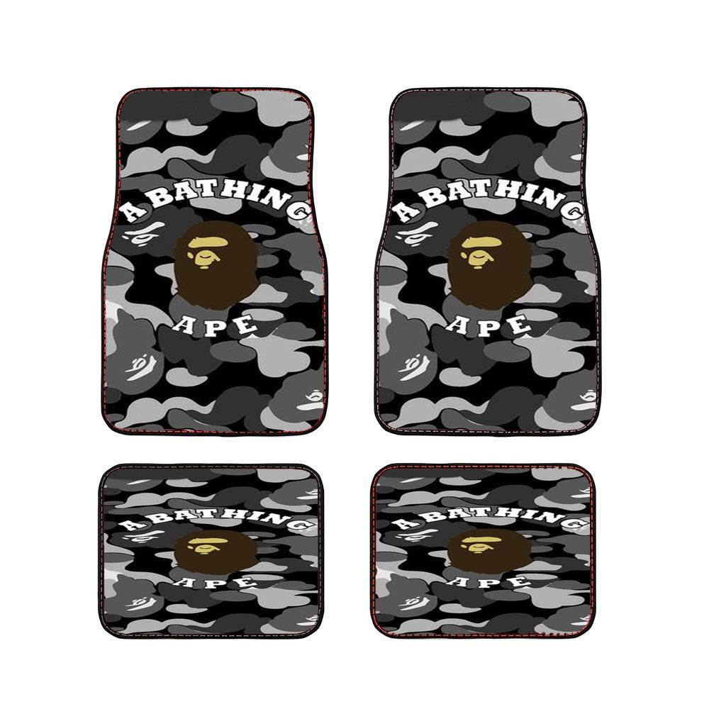 Bape Camo A Bathing Car Floor Mats Accessories