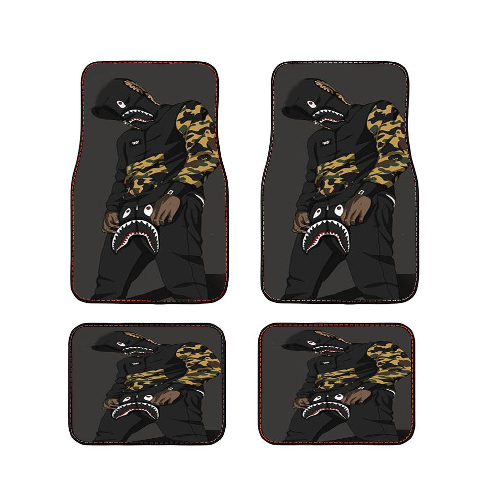 Bape Dop Car Floor Mats Accessories