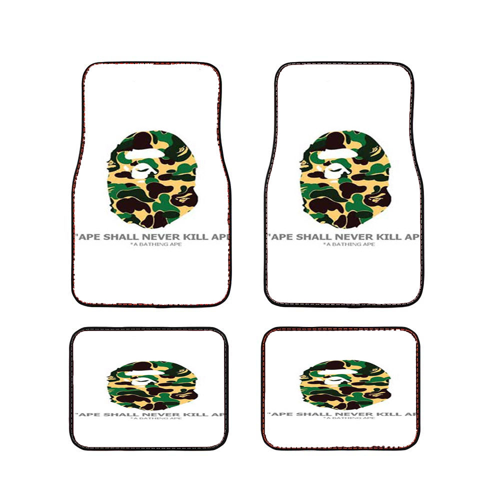 Bape Never Kill Car Floor Mats Accessories