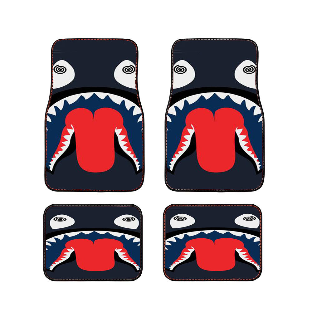 Bape Shark Dizzy Car Floor Mats Accessories