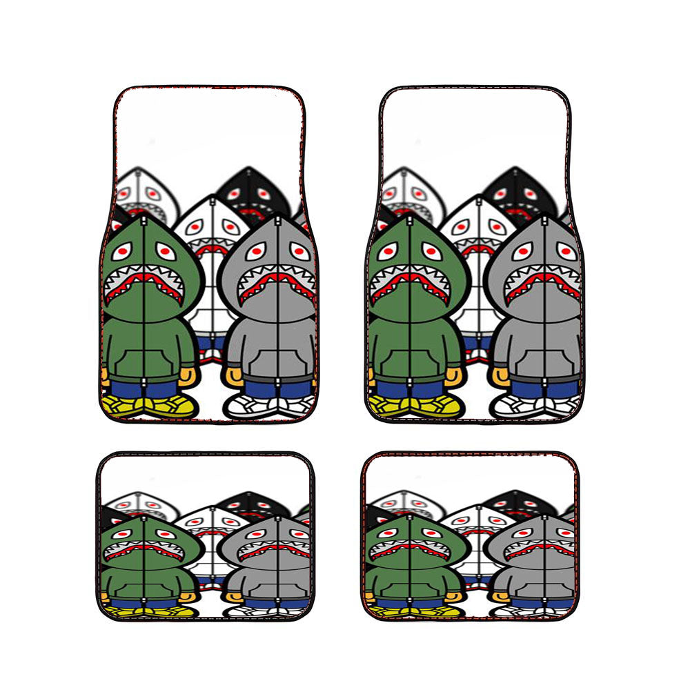 Bape Squad Car Floor Mats Accessories