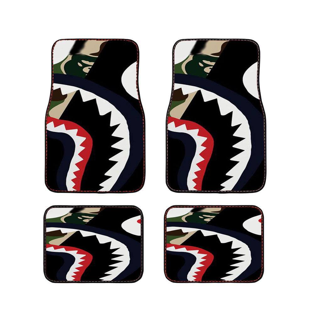 Bapeeee Car Floor Mats Accessories