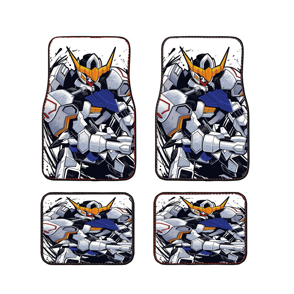 Barbatos Gundam Mecha Car Floor Mats Accessories