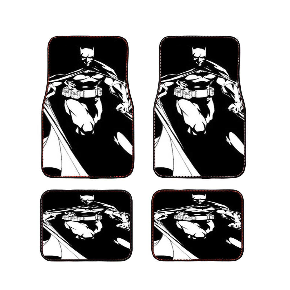 Batman All Bw Car Floor Mats Accessories