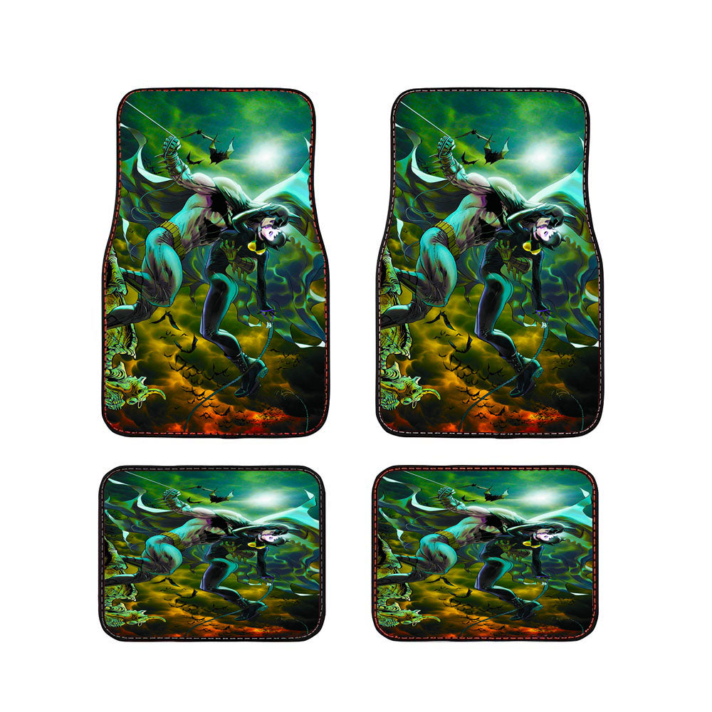 Batman And Catwoman Kiss Car Floor Mats Accessories
