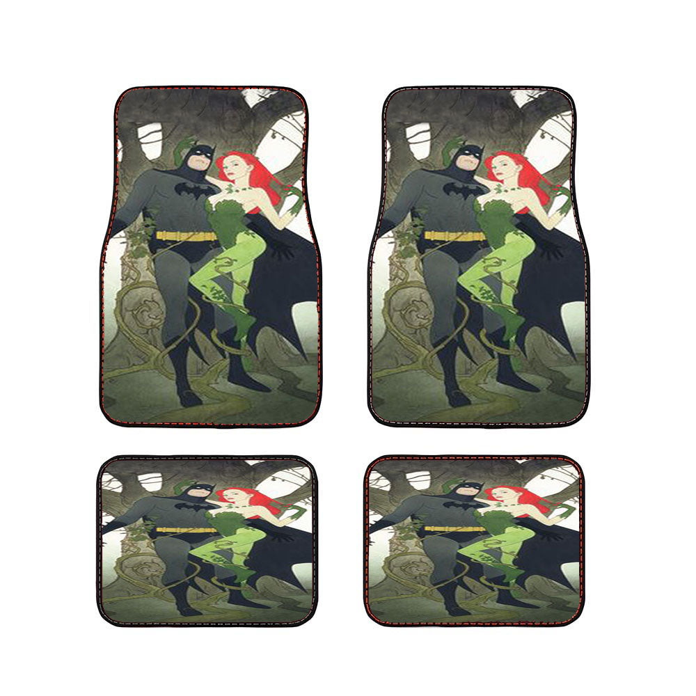 Batman And Ivy Make Love Car Floor Mats Accessories