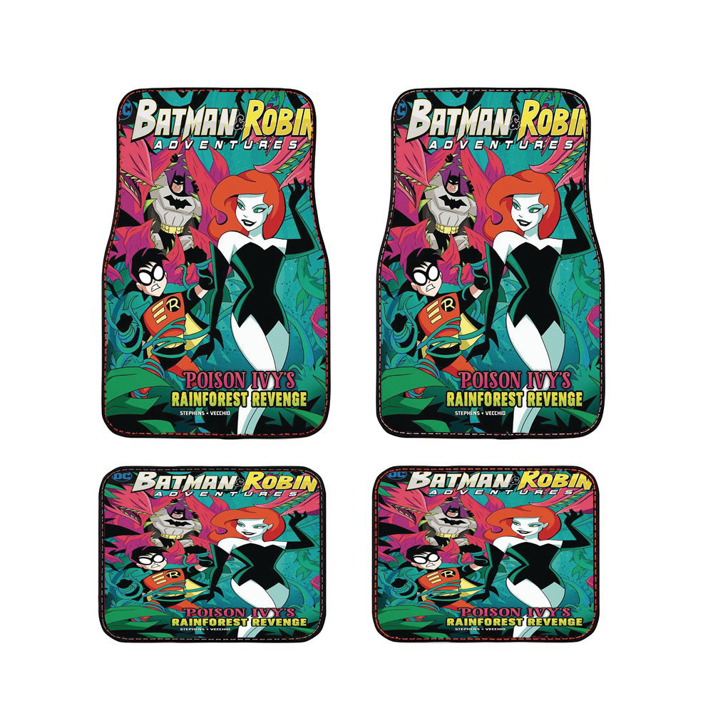 Batman And Robin Adventures Poison Ivys Rainforest Revenge Car Floor Mats Accessories