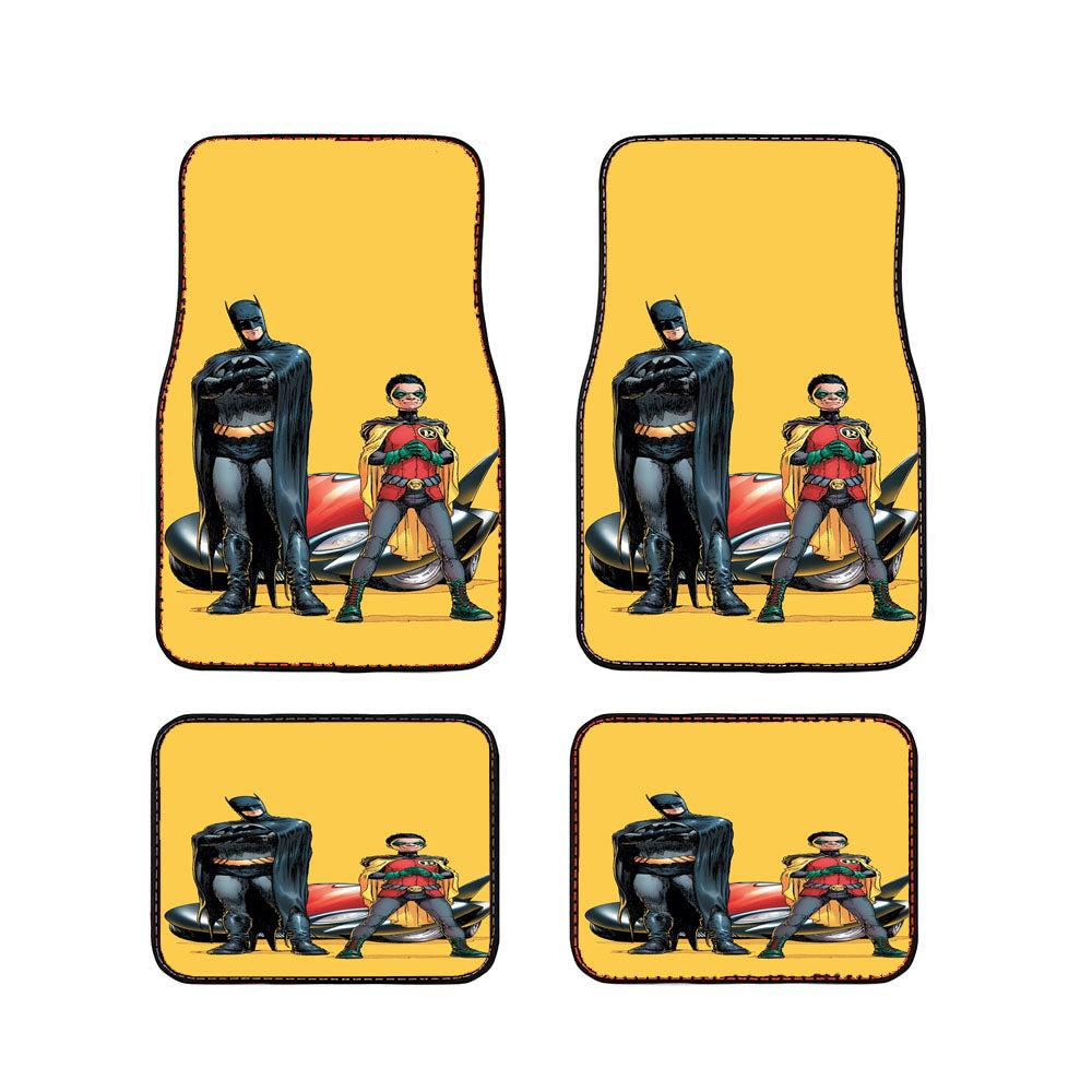 Batman And Robin Reborn Car Floor Mats Accessories