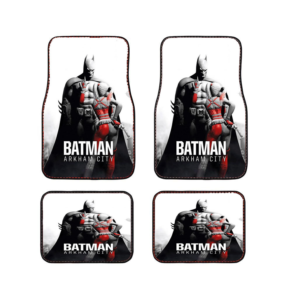 Batman Arkham City Car Floor Mats Accessories