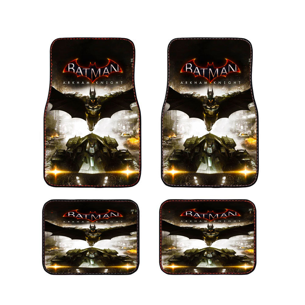 Batman Arkham Knight Batmobile Car Floor Mats Accessories