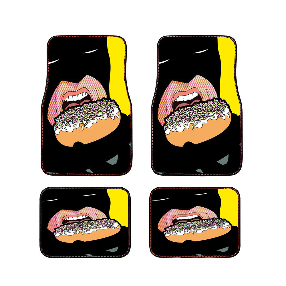 Batman Batdonuts Car Floor Mats Accessories