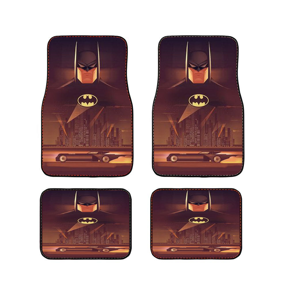 Batman Batmobile Car Floor Mats Accessories