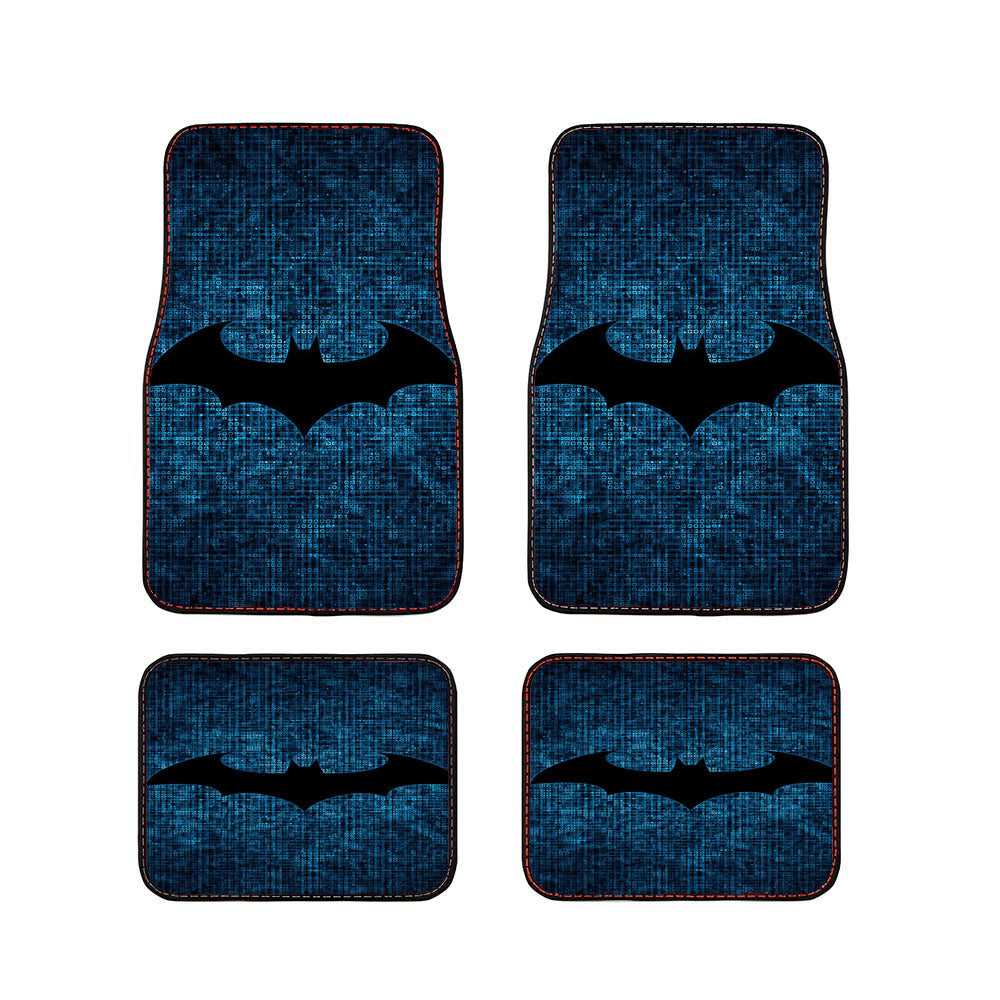Batman Blue Car Floor Mats Accessories
