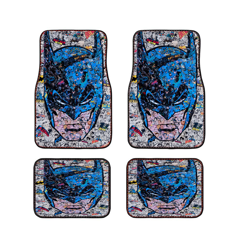 Batman Collage Car Floor Mats Accessories