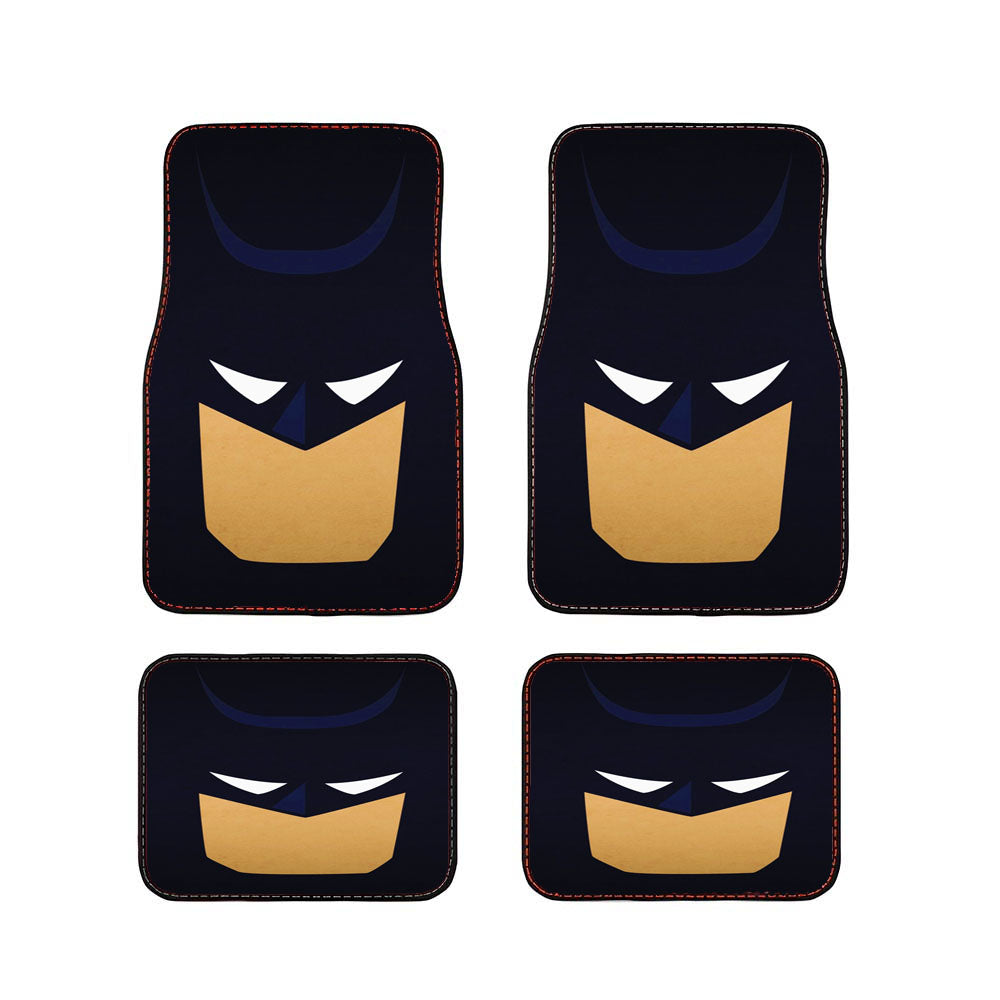 Batman Face Vector Car Floor Mats Accessories