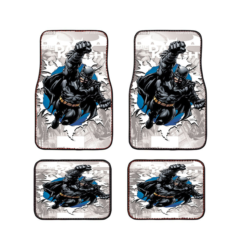 Batman Gotham City Hero Car Floor Mats Accessories
