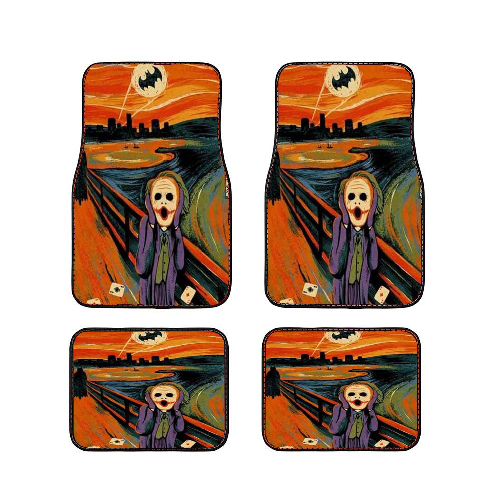 Batman Joker Starry Night Van Gogh Car Floor Mats Accessories