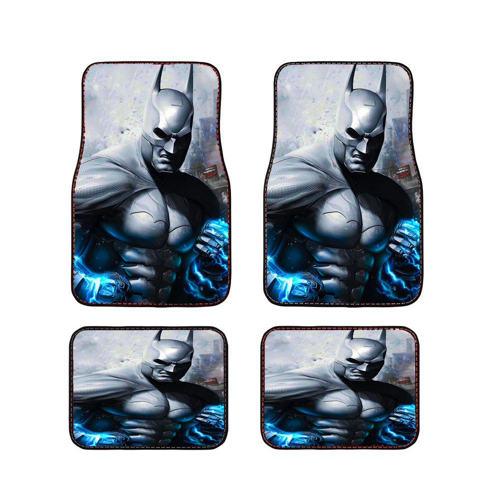 Batman Lightning Fist Car Floor Mats Accessories