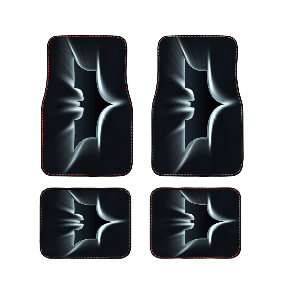 Batman Logo Black 2 Car Floor Mats Accessories