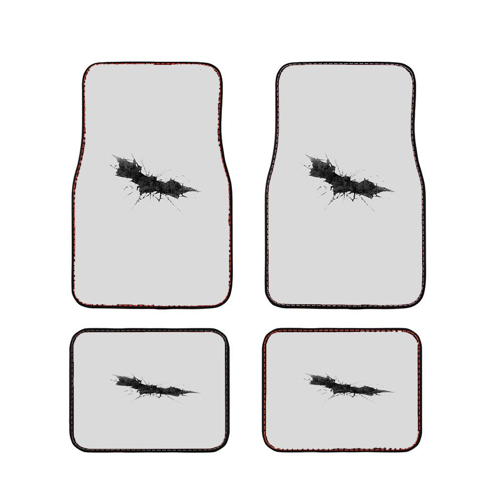 Batman Logo Crack Car Floor Mats Accessories