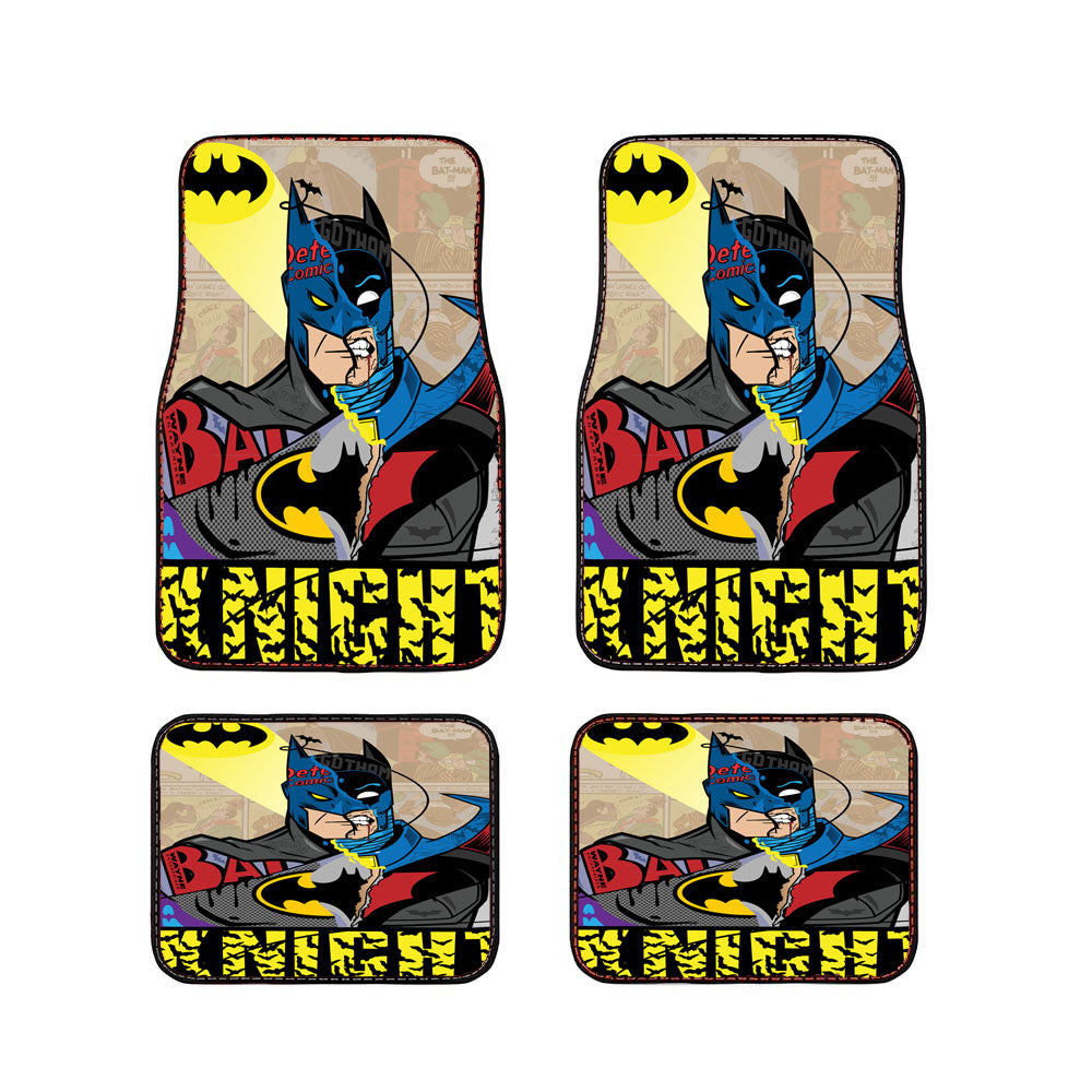 Batman Mashup Car Floor Mats Accessories