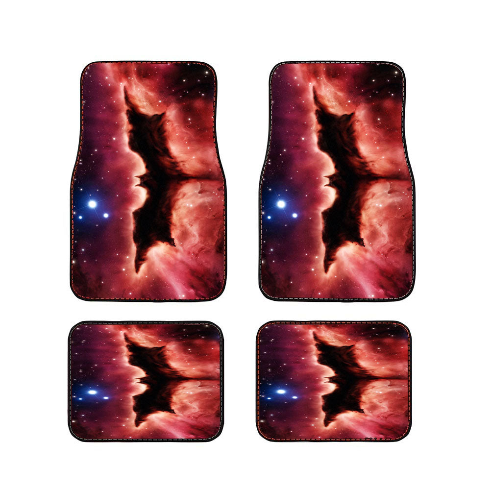 Batman Nebula Logo Car Floor Mats Accessories