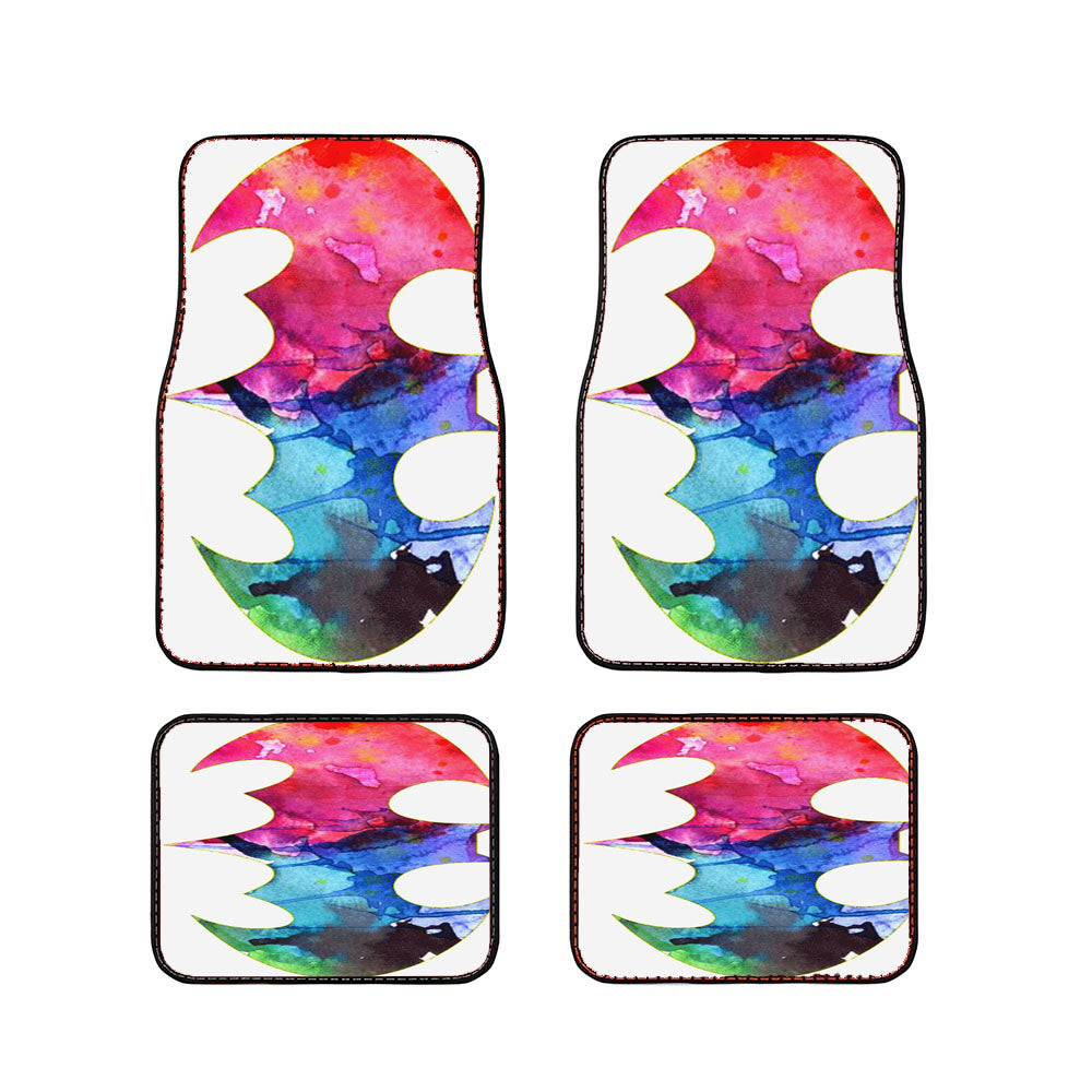 Batman Nebula Painting 2 Car Floor Mats Accessories