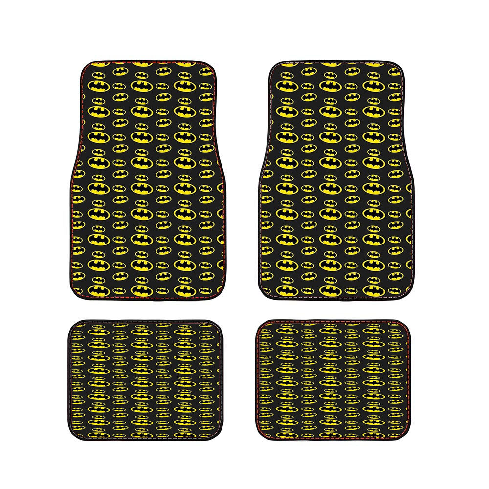Batman Pattern Logo Car Floor Mats Accessories