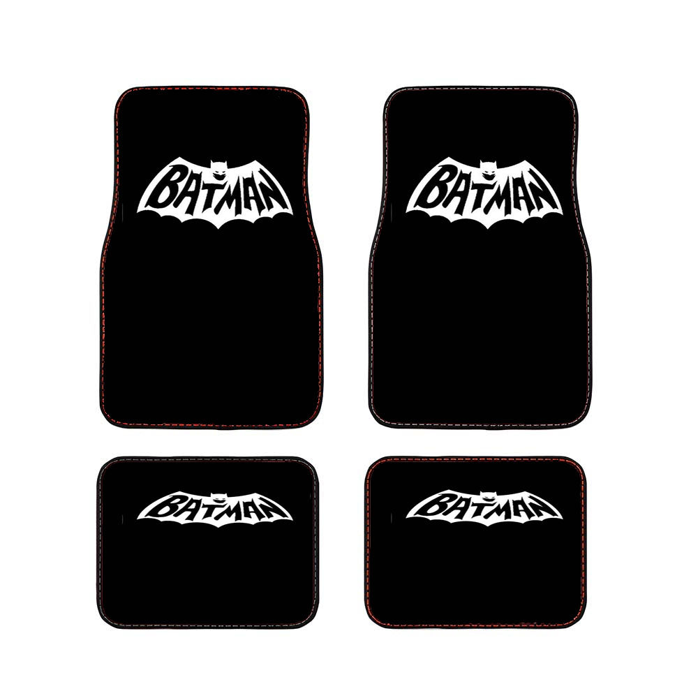 Batman Superheros Vintage Retro Car Floor Mats Accessories