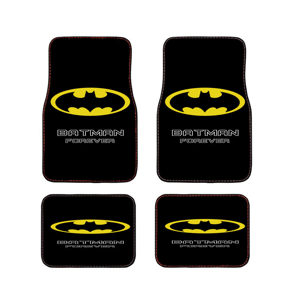 Batman Symbol Forever Car Floor Mats Accessories