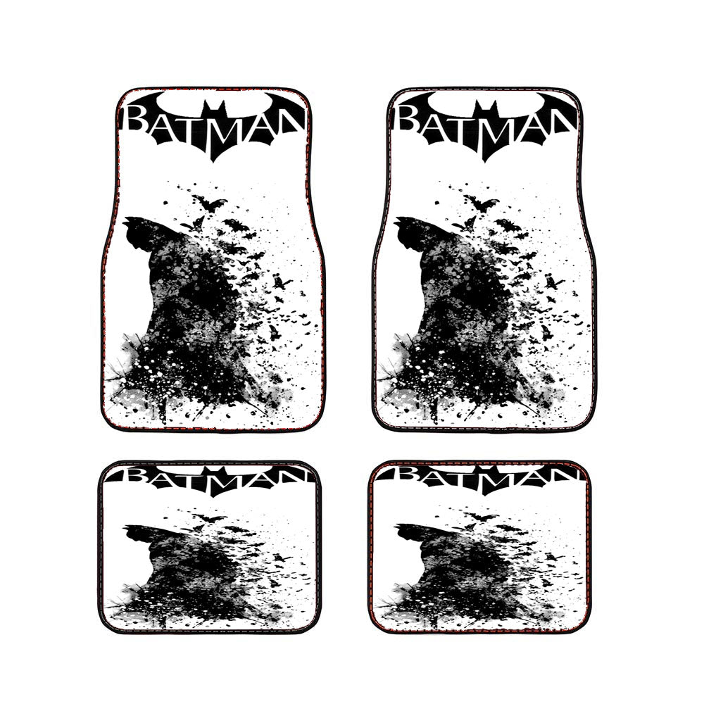 Batman The Dark Of Night Hero Stencil Car Floor Mats Accessories